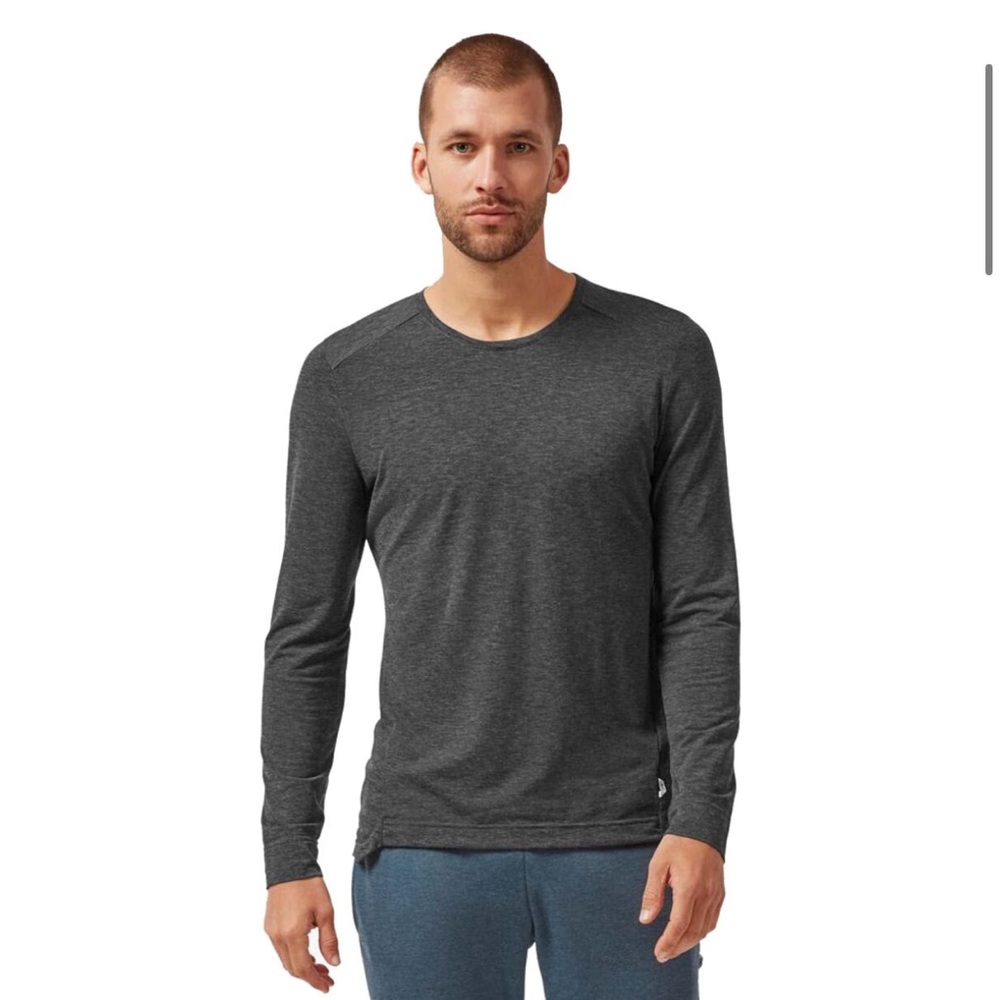 On Running - Men's Medium Charcoal Comfort Long Tee